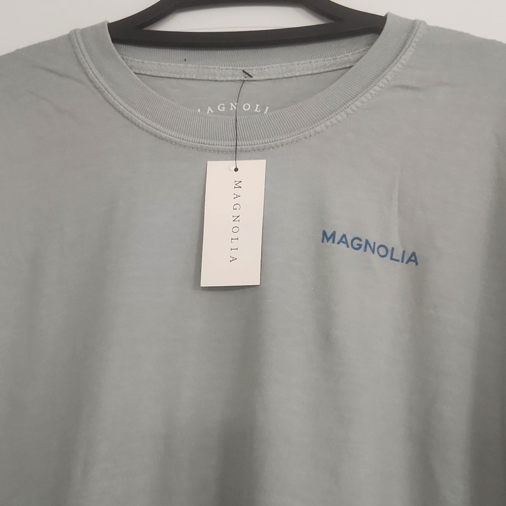 New Magnolia tee shirt from Joanna Gaines Cafe and bakery in Waco TX.